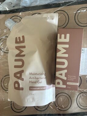Paume moisturizing antibacterial hand gel duo